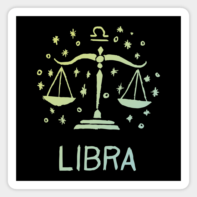 Libra Sticker by Very Simple Graph